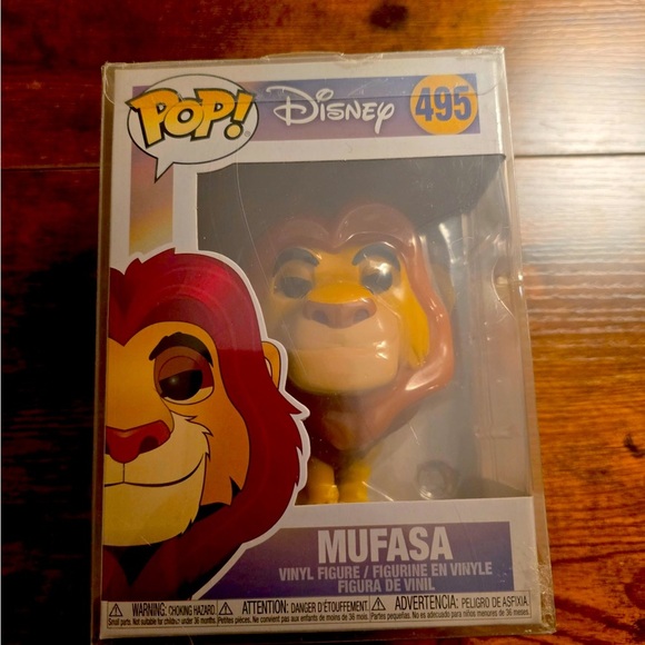 Funko Other - Funko Pop Disney Lion King MUFASA #495 In Protector NEW